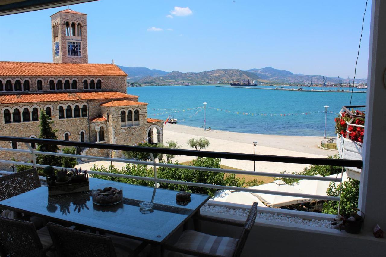 Luxury Sea View Leilighet Volos Eksteriør bilde