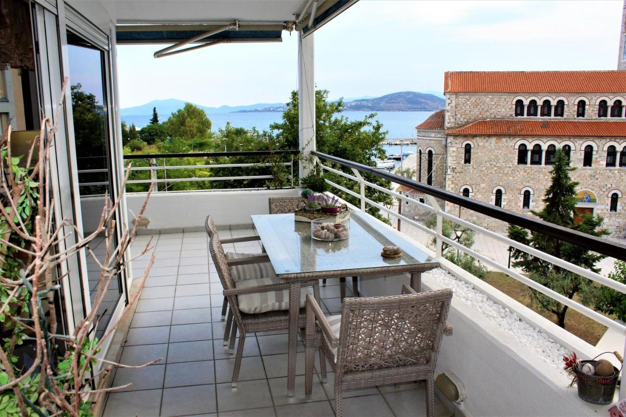 Luxury Sea View Leilighet Volos Eksteriør bilde