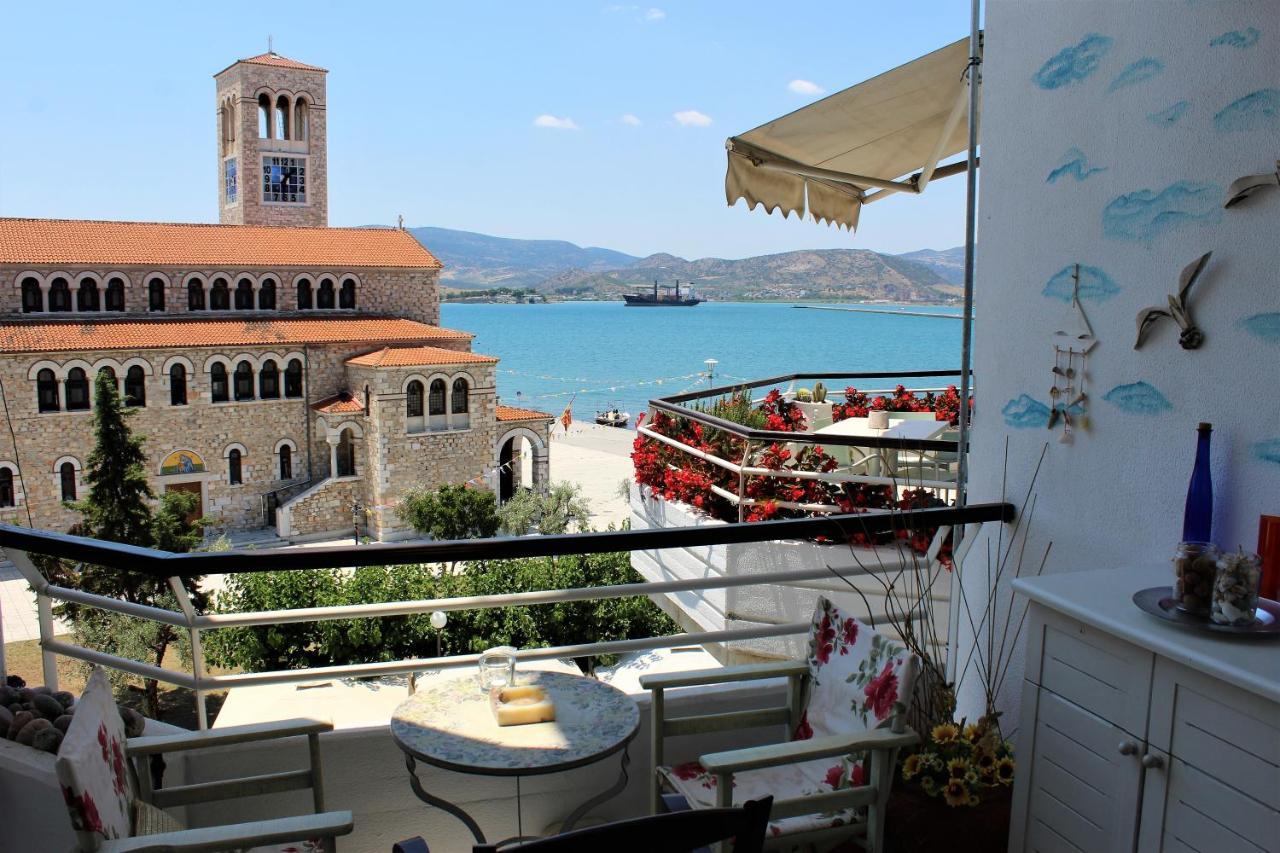 Luxury Sea View Leilighet Volos Eksteriør bilde