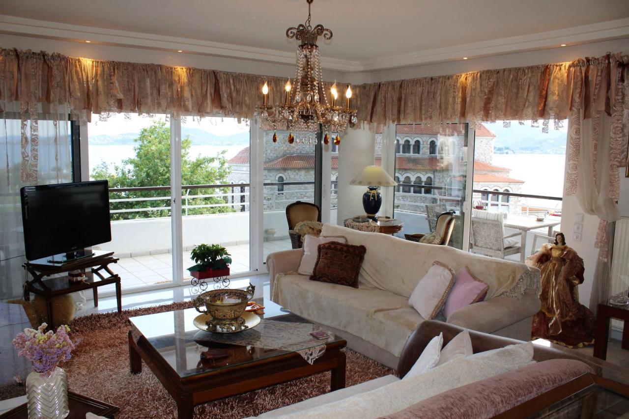 Luxury Sea View Leilighet Volos Eksteriør bilde