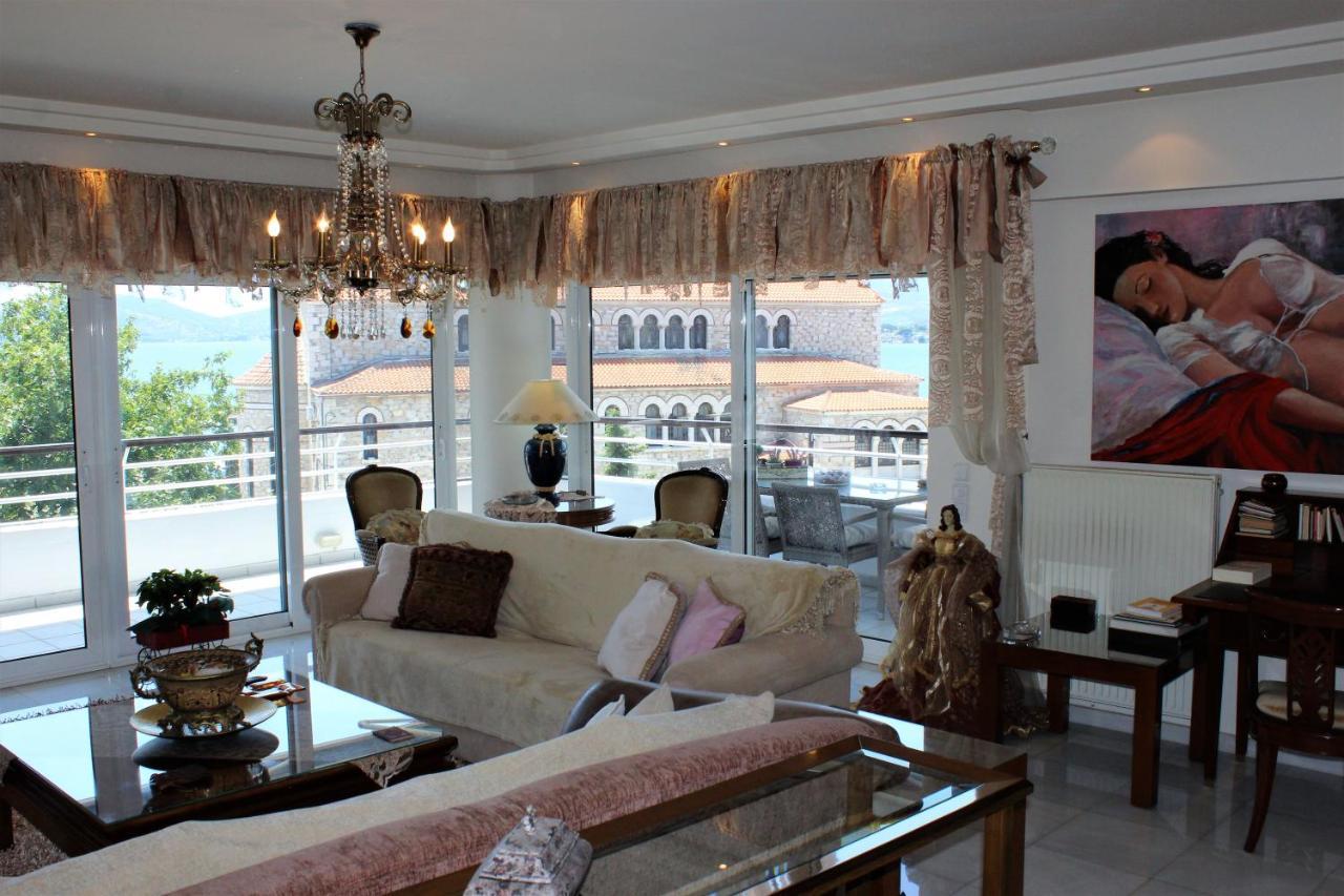 Luxury Sea View Leilighet Volos Eksteriør bilde
